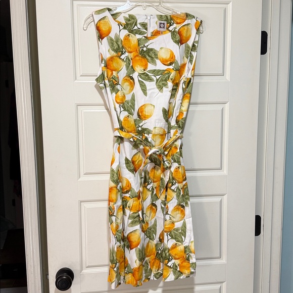 Anne Klein Dresses & Skirts - Lemon summer dress Anne Klein size 14 work career office